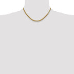 3.0mm 14K Yellow Gold Silky Herringbone Chain - Sophia Jewelers