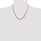 14k 3mm Silky Herringbone Chain