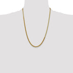 14k 3mm Silky Herringbone Chain