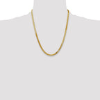 14k 4mm Silky Herringbone Chain