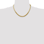 14k 5mm Silky Herringbone Chain