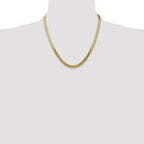 14k 5mm Silky Herringbone Chain