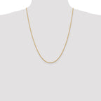 14k 2.00mm Diamond-Cut Lightweight Rope Chain