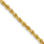 3.0mm 14K Yellow Gold Diamond-Cut Lightweight Rope Chain - Sophia Jewelers