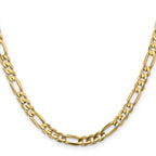 5.5mm 14K Yellow Gold Concave Figaro Chain - Sophia Jewelers