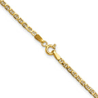 11.0mm 14K Yellow Gold Anchor Chain - Sophia Jewelers