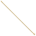 14k 2.4mm Semi-Solid Anchor Chain