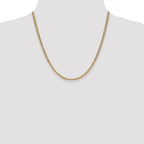 14k 3.2mm Semi-Solid Anchor Chain