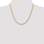 14k 4mm Semi-Solid Anchor Chain