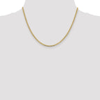 14k 2.4mm Concave Anchor Chain