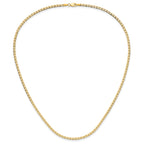 14k 2.4mm Concave Anchor Chain