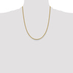 14k 2.4mm Concave Anchor Chain
