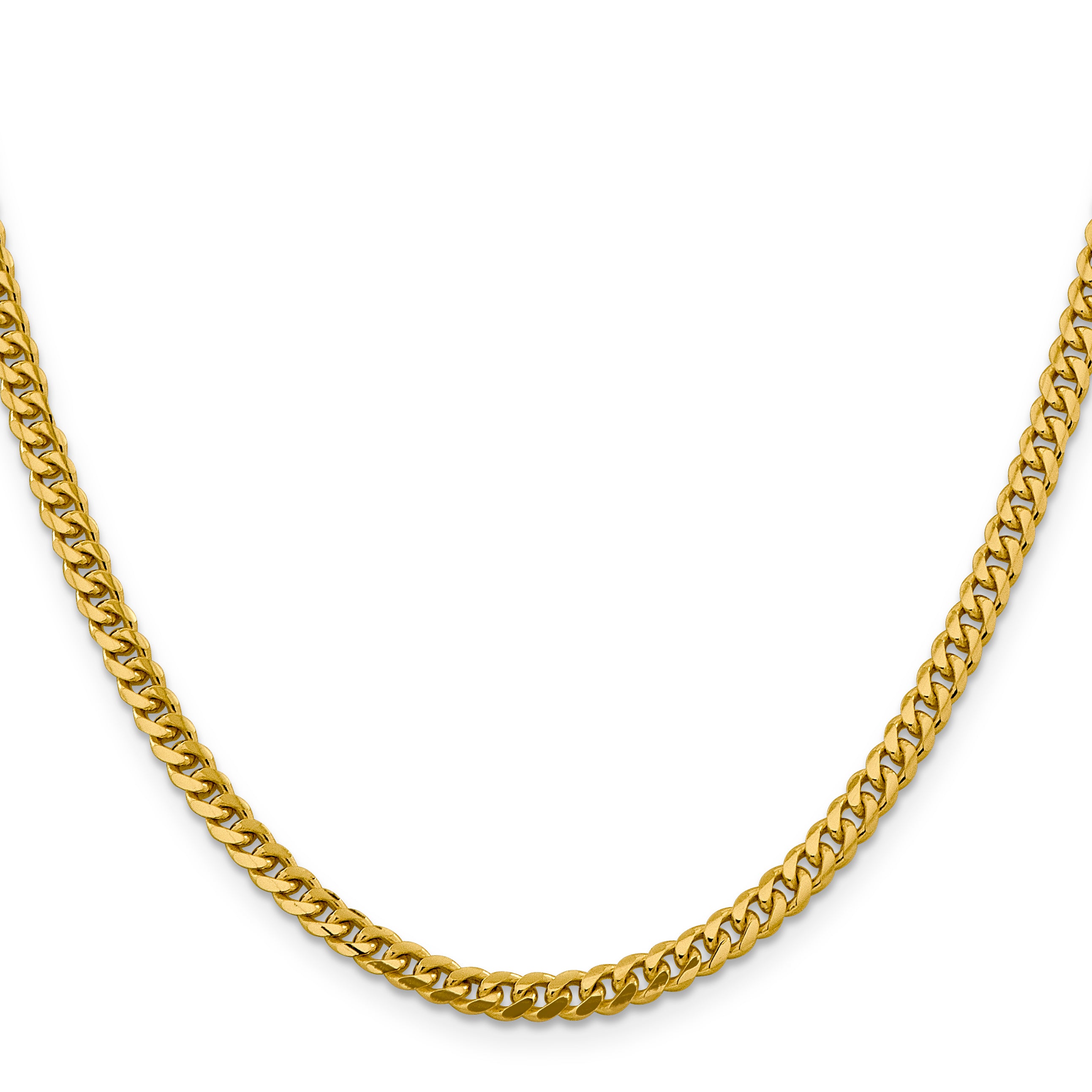 4.25mm 14K Yellow Gold Miami Cuban Link Chain - Sophia Jewelers