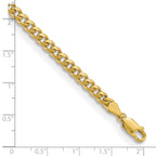 14k 4.25mm Solid Miami Cuban Chain