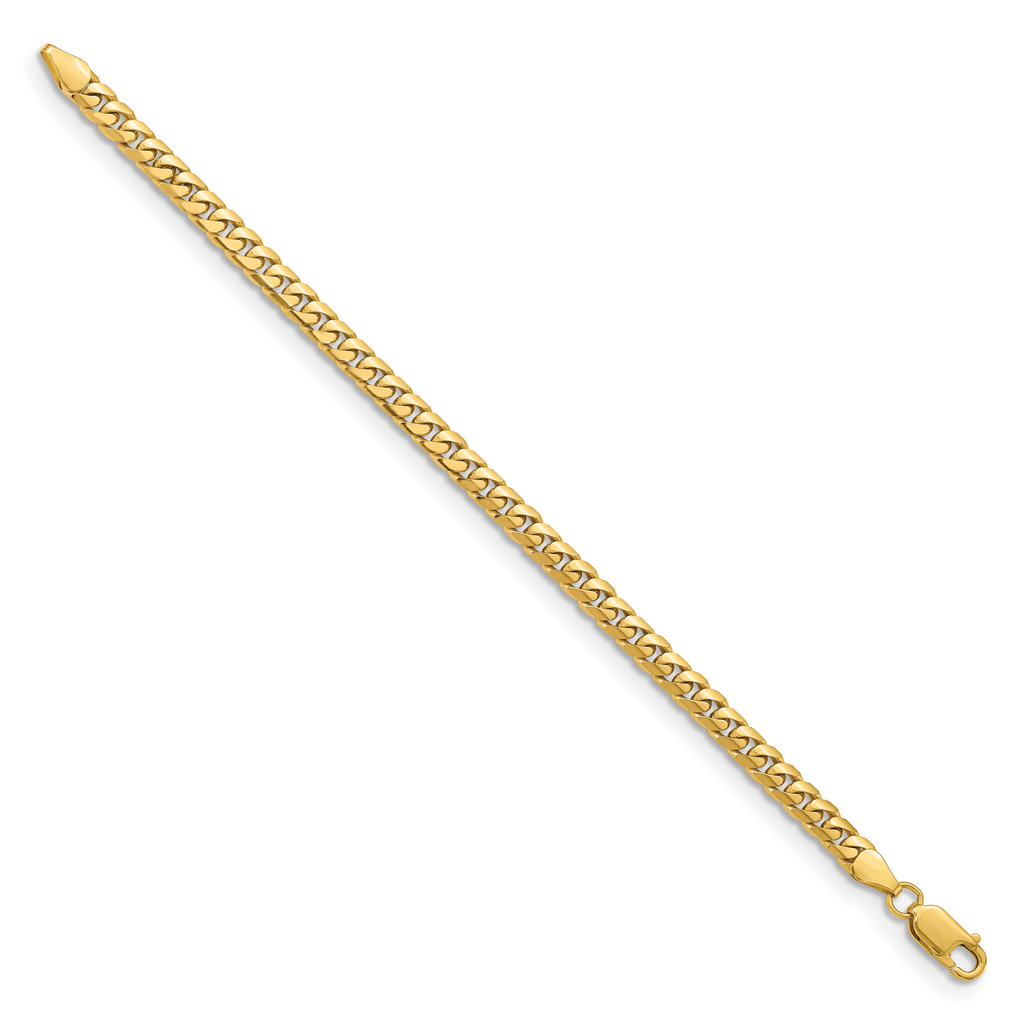 14k 5mm Solid Miami Cuban Chain