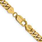 6.25mm 14K Yellow Gold Miami Cuban Link Chain - Sophia Jewelers