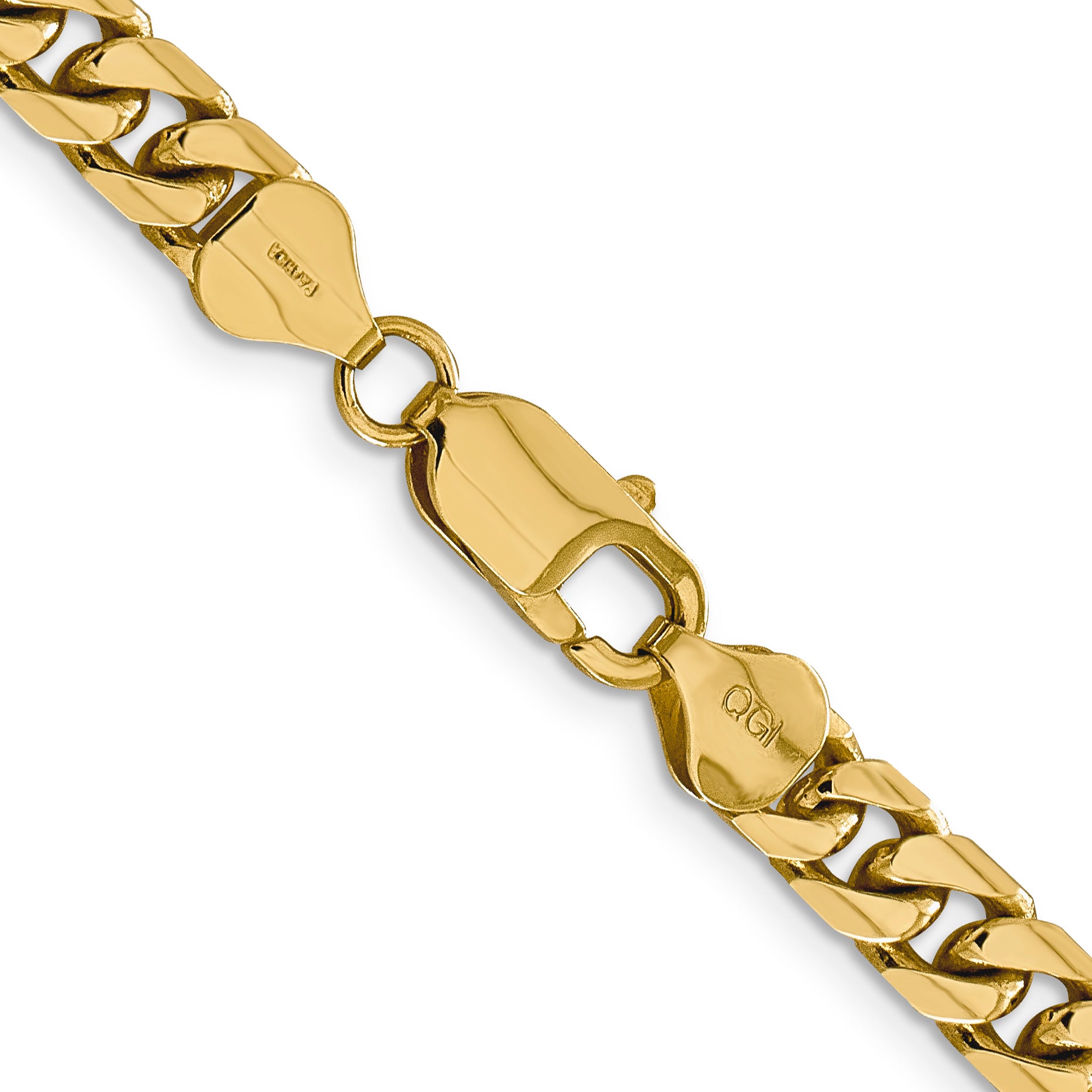 6.25mm 14K Yellow Gold Miami Cuban Link Chain - Sophia Jewelers