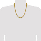 14k 6.25mm Solid Miami Cuban Chain