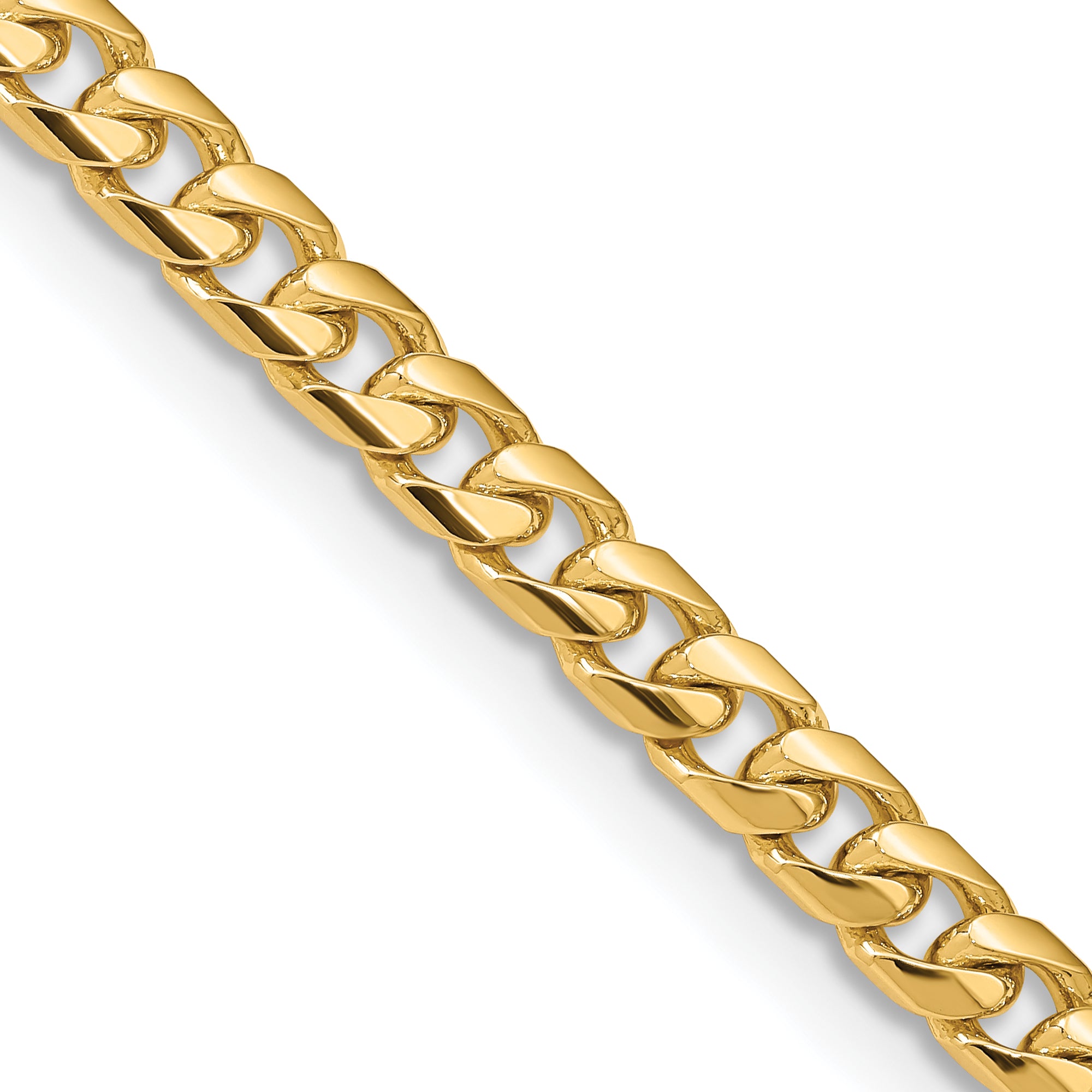 6.25mm 14K Yellow Gold Miami Cuban Link Chain - Sophia Jewelers