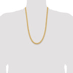 14k 6.75mm Solid Miami Cuban Chain