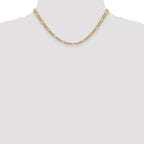 4.4mm 14K Yellow Gold Figaro Chain - Sophia Jewelers