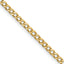2.5mm 14K Yellow Gold Curb Chain - Sophia Jewelers