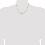 2.85mm 14K Yellow Gold Curb Chain - Sophia Jewelers