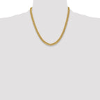 14k 6mm Semi-Solid Miami Cuban Chain