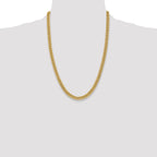 14k 6mm Semi-Solid Miami Cuban Chain