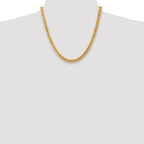 6.75mm 14K Yellow Gold Miami Cuban Link Chain - Sophia Jewelers