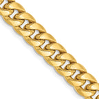 6.75mm 14K Yellow Gold Miami Cuban Link Chain - Sophia Jewelers