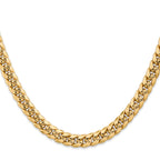7.3mm 14K Yellow Gold Miami Cuban Link Chain - Sophia Jewelers