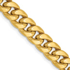 7.3mm 14K Yellow Gold Miami Cuban Link Chain - Sophia Jewelers