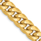 9.3mm 14K Yellow Gold Miami Cuban Link Chain - Sophia Jewelers
