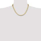 14k 5.5mm Silky Herringbone Chain