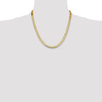 14k 5.5mm Silky Herringbone Chain