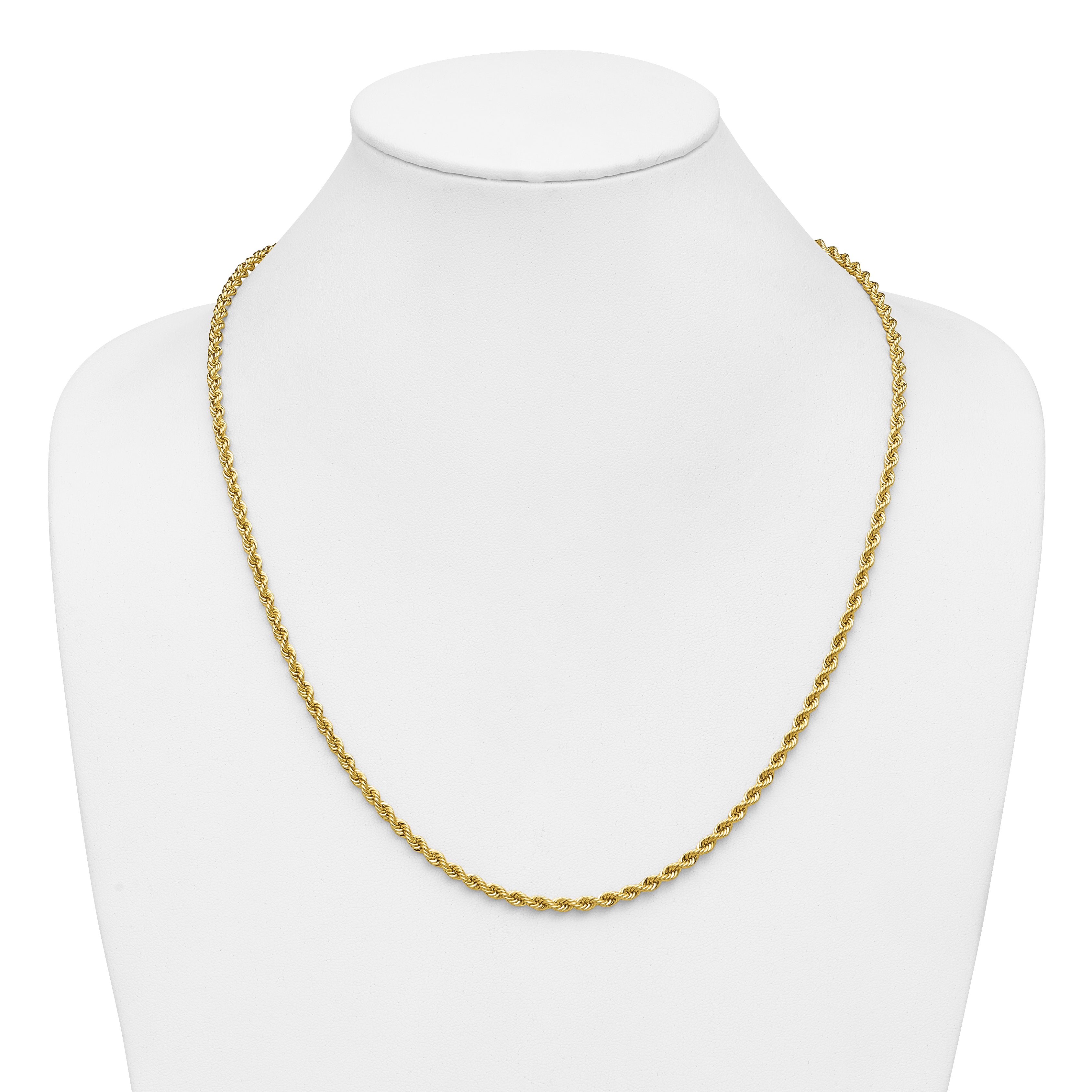 14k 3.65mm Regular Rope Chain