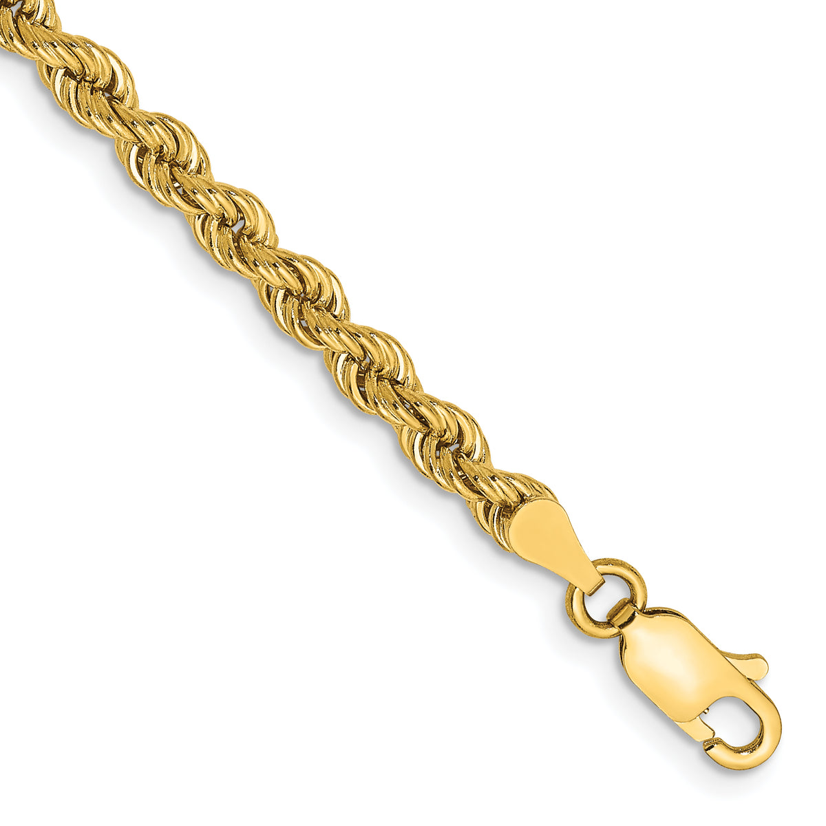 14k 3.65mm Regular Rope Chain
