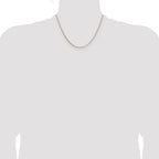 14K 1.10mm Box Chain