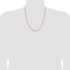 14K 1.10mm Box Chain