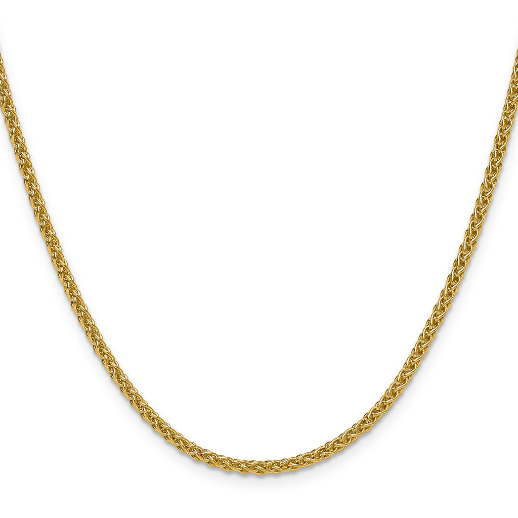 14K 2.5mm Spiga Chain