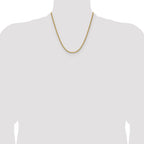 14K 2.5mm Spiga Chain