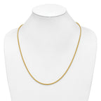 14K 2.5mm Spiga Chain