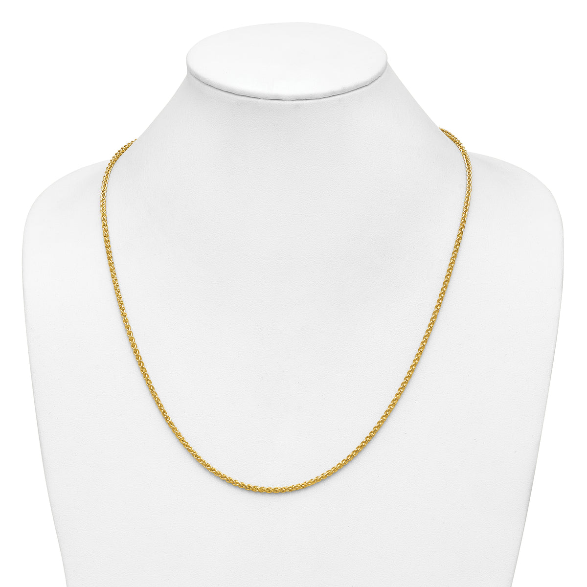 14K 2.5mm Spiga Chain