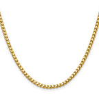 3.05mm 14K Yellow Gold Franco Chain - Sophia Jewelers