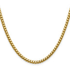 3.7mm 14K Yellow Gold Franco Chain - Sophia Jewelers
