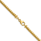 3.7mm 14K Yellow Gold Franco Chain - Sophia Jewelers