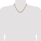 3.7mm 14K Yellow Gold Franco Chain - Sophia Jewelers