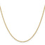 1.5mm 14K Yellow Gold D/C Square Cable Chain - Sophia Jewelers