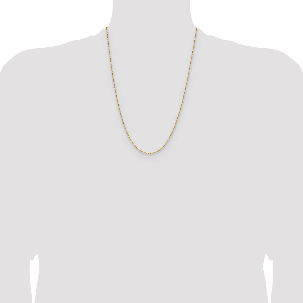 14K 1.65mm D/C Square Cable Chain